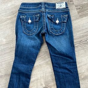 True Religion Size 25 stretch jeans, Excellent condition